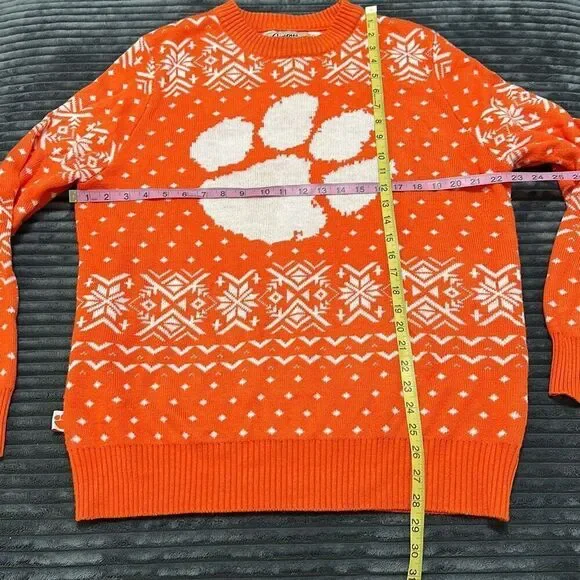Campus Specialties Clemson University Ugly Christmas Sweater Size XL - Picture 4 of 7